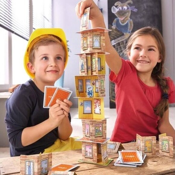 New in Box-Rhino Hero 3D-Stacking Game- up over 3 feet tall- Multilingue Age 5+ - Picture 5 of 16